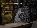 Fenix CP50R Multifunction Vehicle camping Lantern with fast and simple operation.