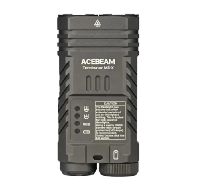 Acebeam Terminator M2-X With RGB flashlight