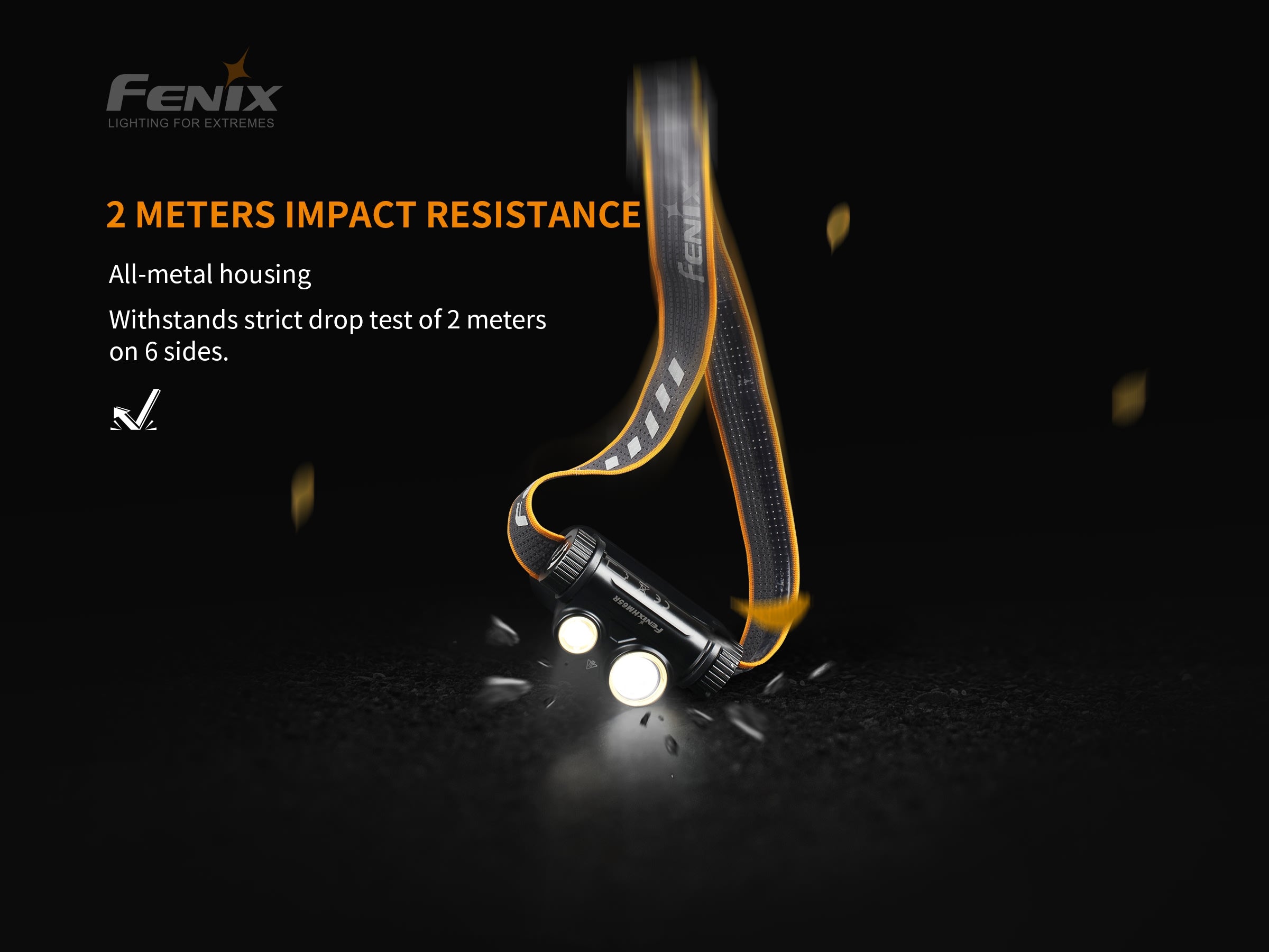 Fenix HM65R Rechargeable USB headlamp with Dual Beam