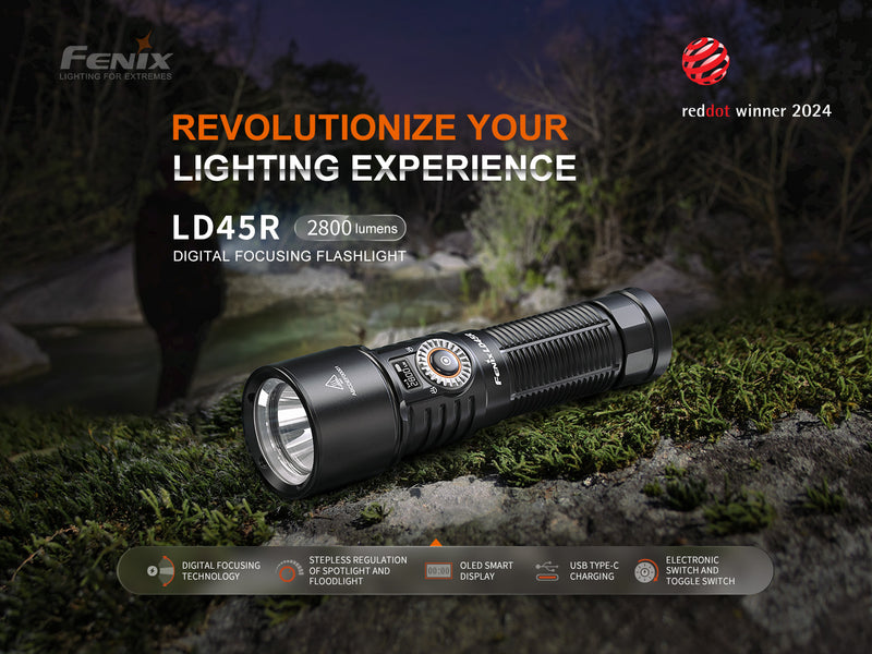 Fenix LD45R Digital Focusing Flashlight