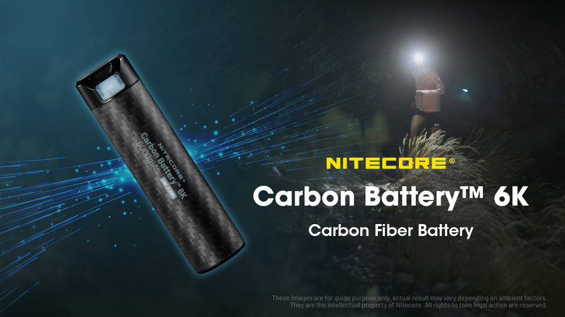 Nitecore Carbon Fibre Power Bank 6K 