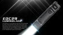 NITECORE EDC29 Luminblade Ultra Slim EDC Flashlight.