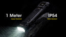NITECORE EDC29 Luminblade Ultra Slim EDC Flashlight with 1  meter with ip54 water resistant.