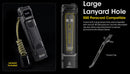 NITECORE EDC29 Luminblade Ultra Slim EDC Flashlight with large lanyard hole.