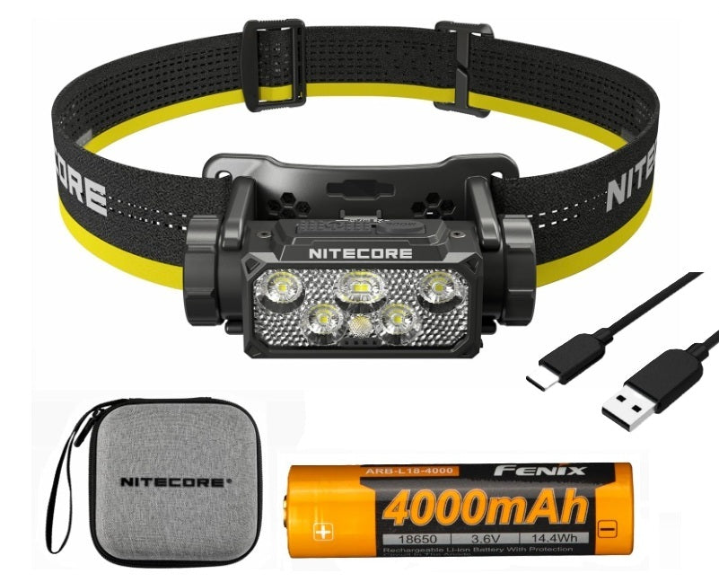Nitecore HC60 UHE Rechargeable Outdoor Headlamp