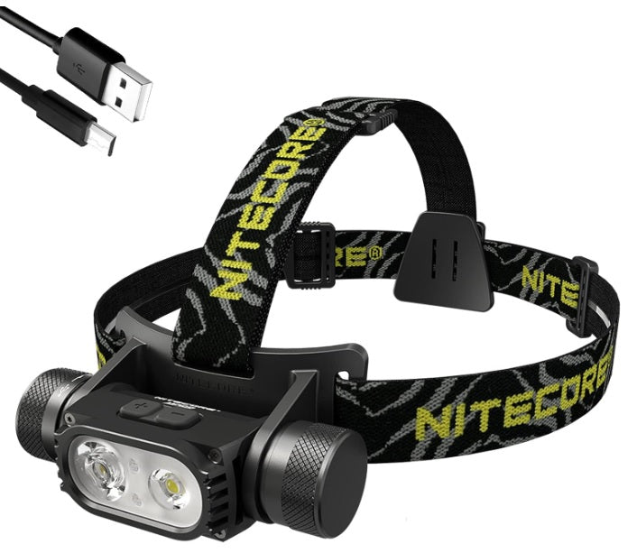 Nitecore HC68 2000 Lumens High Performance Dual Beam E-focus Headlamp
