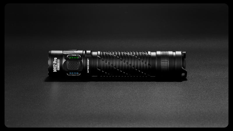 NITECORE MH12 Pro Ultra Long Range Flashlight with a maximum output of 3,300 lumens
