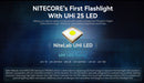 Nitecore MT1A Pro 800 Lumens Rechargeable AA Flashlight