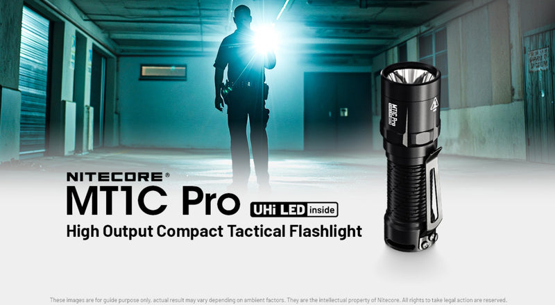 Nitecore MT1C Pro High Output Compact Tactical Flashlight