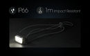 Nitecore NU25 UL Ultra Lightweight Dual Beam USB C Rechargeable Headlamp with rated as IP66 and 1 meter impact resistant.