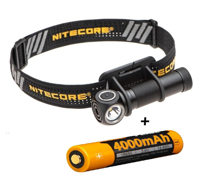 Nitecore UT32 Ultra Compact Coaxial Dual Output Headlamp Specially Designed for Trail Running