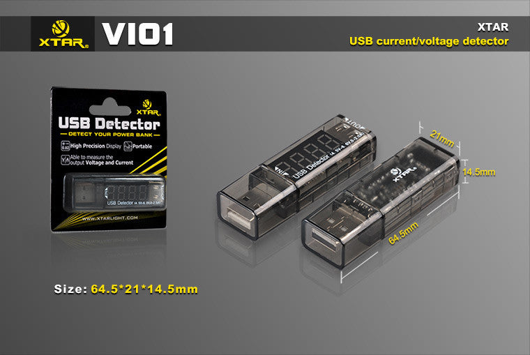 Xtar VI01 USB Current/voltage Detector