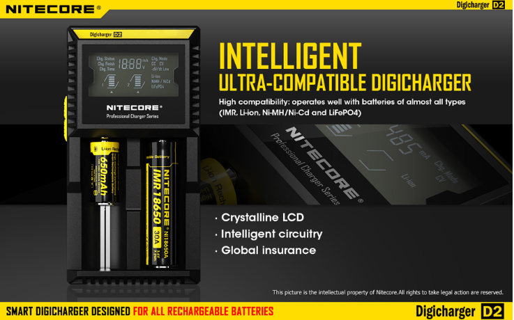 Nitecore D2 Digicharger