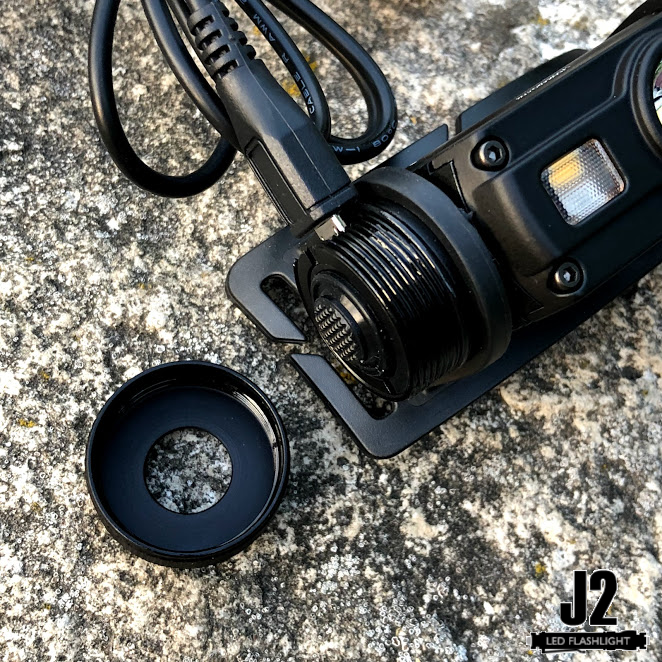 NITECORE HC65 1000 Lumen White / Red / High CRI USB headlamp