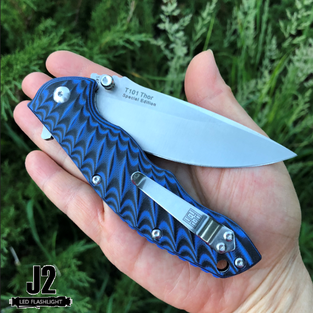Real Steel Knives RS7524 T101 Special Edition Blue