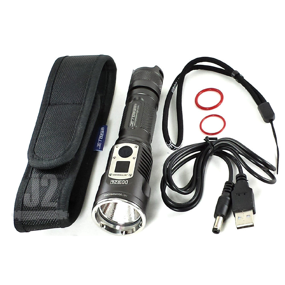JETBeam DDR26 Cree XM-L2 LED Flashlight 1000 lumens