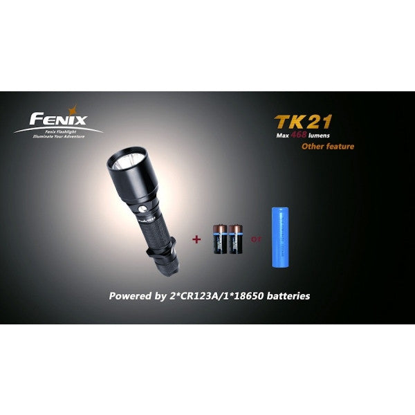 fenix e21 led waterproof torch flashlight Fenix TK21 Tactical LED Flashlight & Accessories