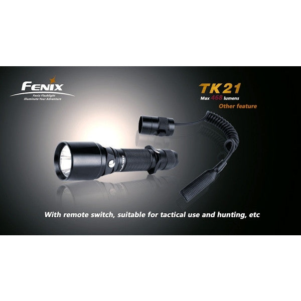 Fenix TK21 Tactical LED Flashlight & Accessories
