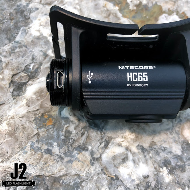 NITECORE HC65 1000 Lumen White / Red / High CRI USB headlamp