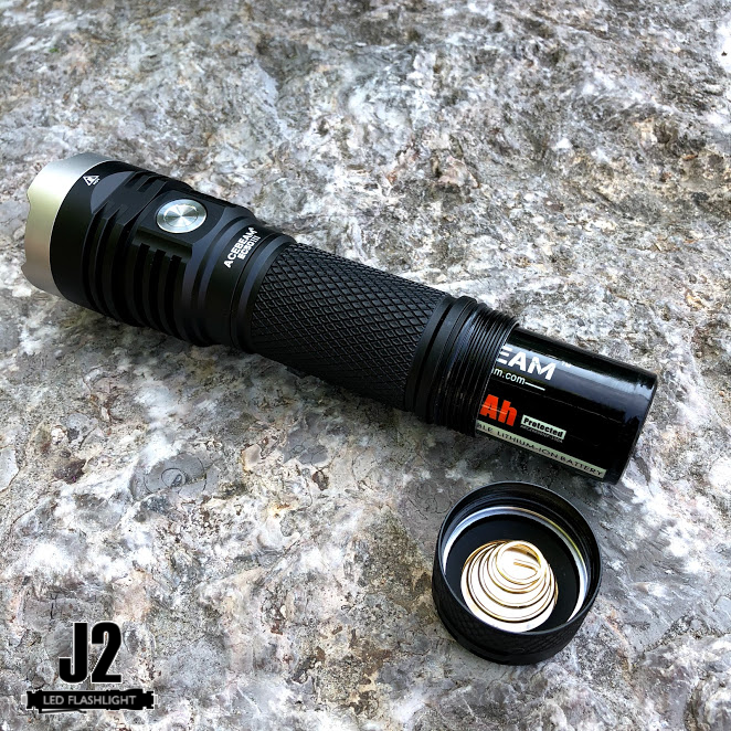 AceBeam EC50 Gen III - 3850 lumens - CREE XHP70.2 CW LED Flashlight