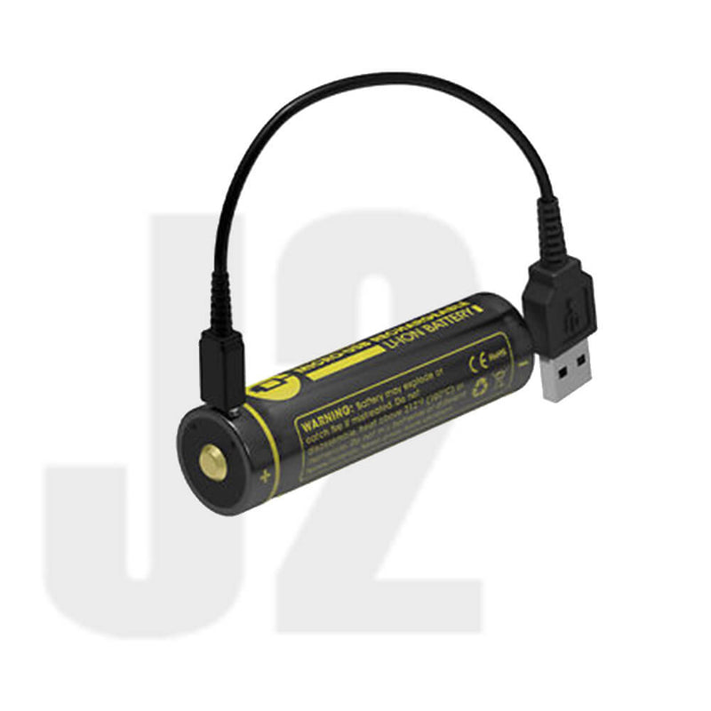 Nitecore NL1826R Micro USB Rechargeable Li-ion Battery 2600 mAh