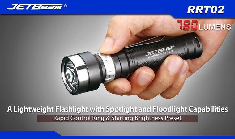 JETbeam RRT02 780 Lumen LED Flashlight