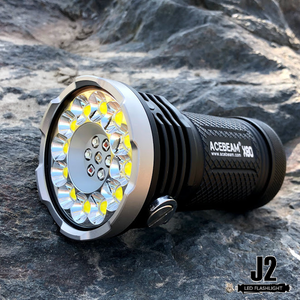 Acebeam X80 searchlight led flashlight 25,000 lumens