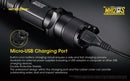 Nitecore MH12GTS is a micro USB charging port.