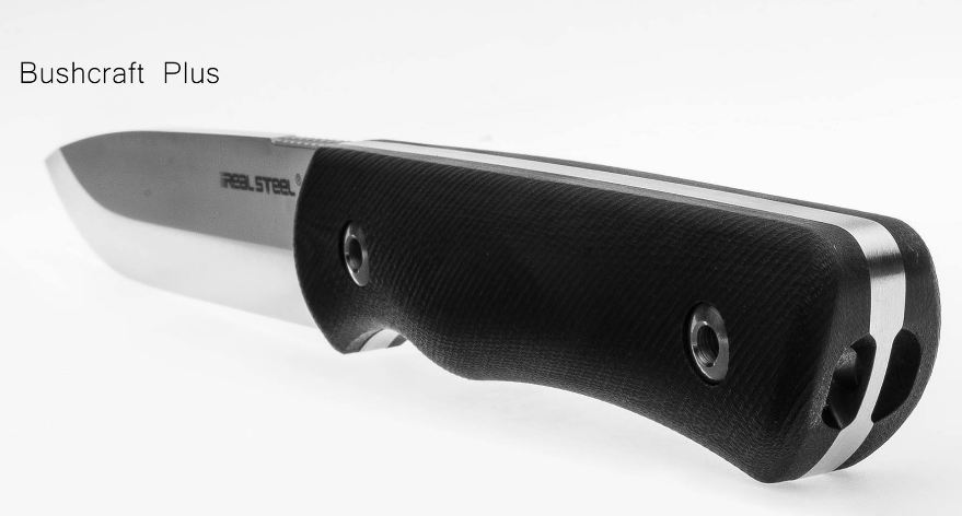 Real Steel Bushcraft Plus Scandi RS3718 knife.