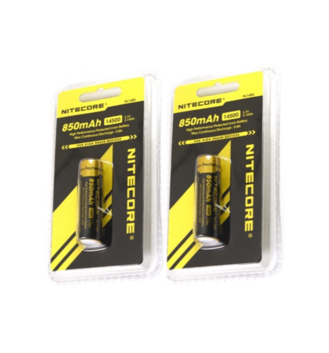 Nitecore 14500 Li-ion Battery 850 mah NL1485