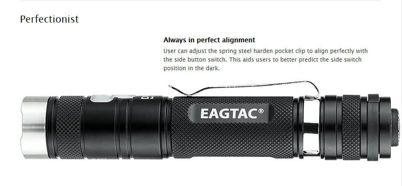 EagleTac DX30LC2-R Kit CREE XP-L HI V3 Cool White LED Flashlight