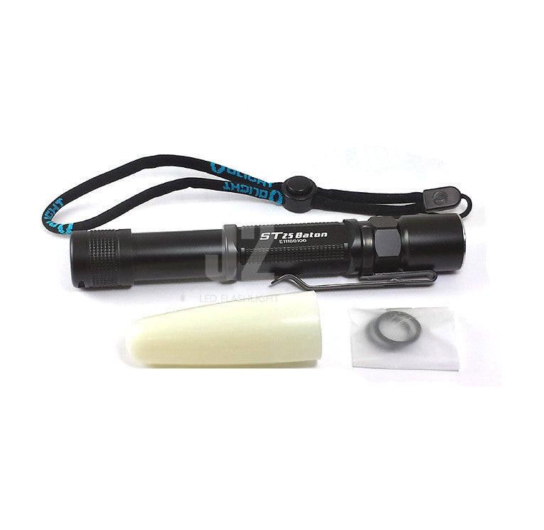 Olight ST25 Baton LED Flashlight - 550 lumens - CREE XM-L2 U2 LED - Runs on 2x AA Batteries