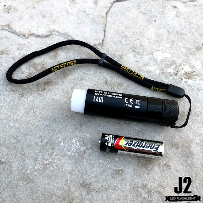 Nitecore LA10 135 Lumen Mini LED Camping Lantern - Compact Lightweight 