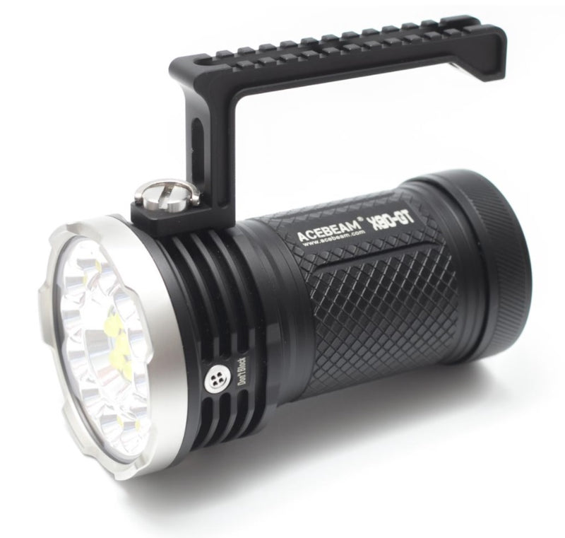Acebeam X80GT come with L shaped handle