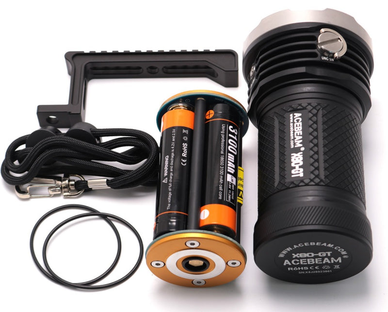 Acebeam X80GT come with accessories at Acebeam Canada