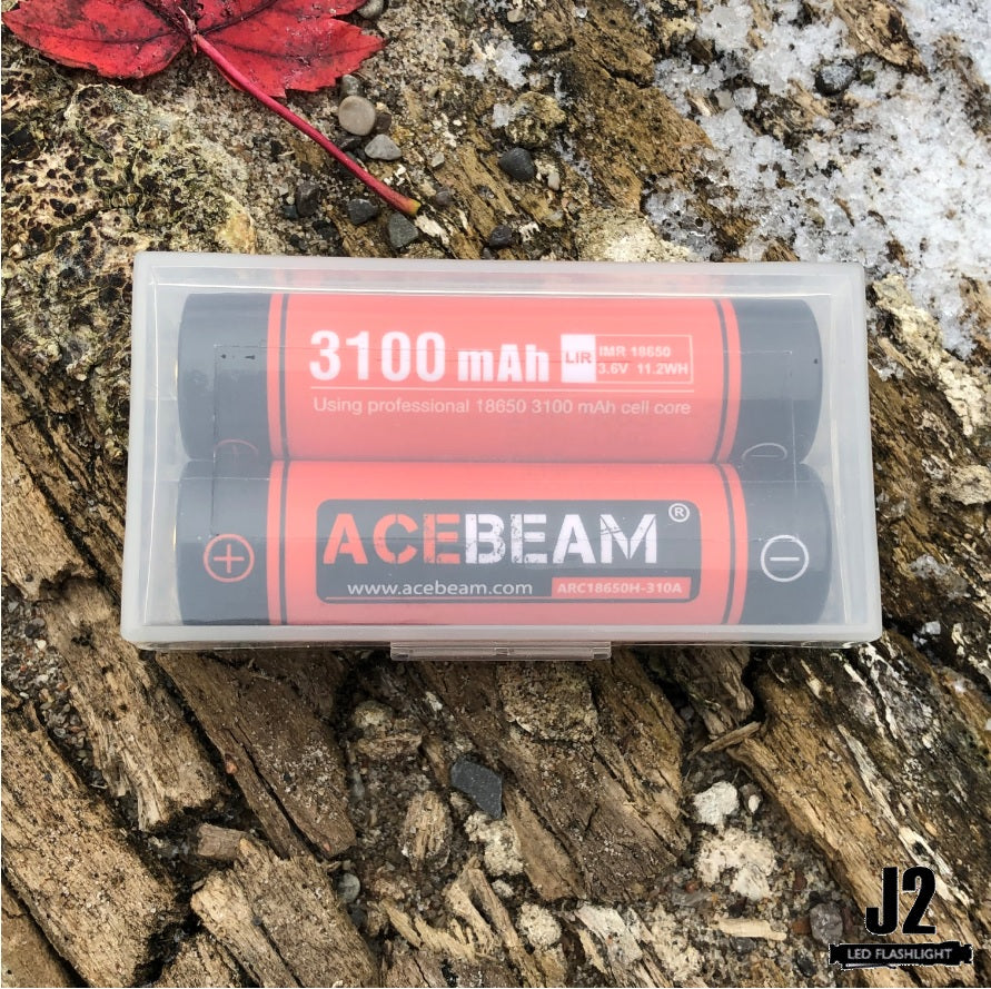 Acebeam IMR 18650 3100mAh 3.6 V Protected High-Drain Lithium Ion (Li-i