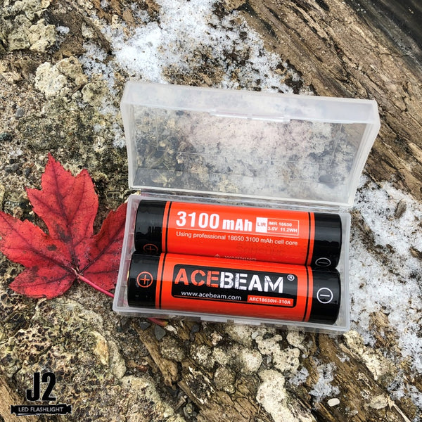 Acebeam 25A 18650 Battery - 2900mAh, AceBeam® Official Store