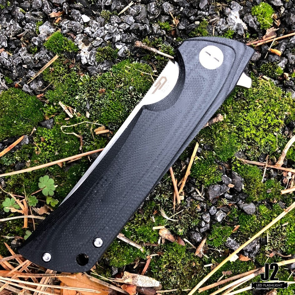 Bestech Knives Paladin D2/ stone Wash + Satin