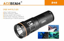 Acebeam D46 Dive light - 5200 lumens