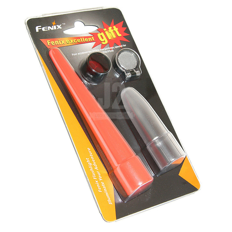 Fenix 4-Piece Accessory Kit for LD and PD Series Flashlight