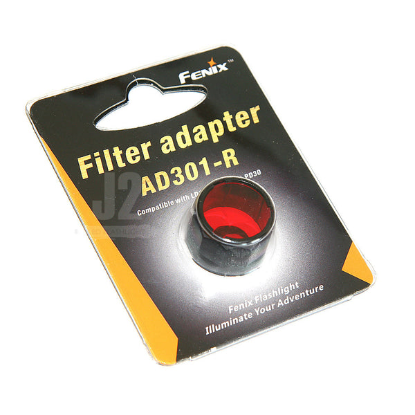 Fenix Red Filter Adapter for PD, LD Series (AD301-R)
