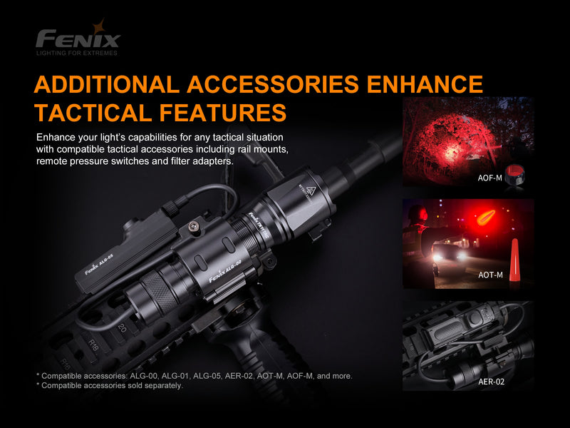 Fenix TK15 TAC has additional accessories enhance tactical features