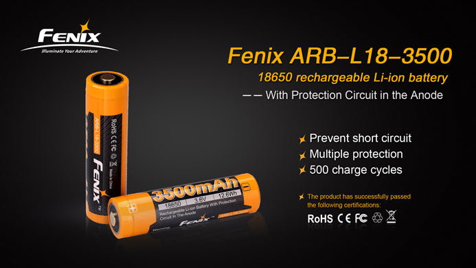 Fenix ARB L18 3500 Rechargeable Li-ion Battery