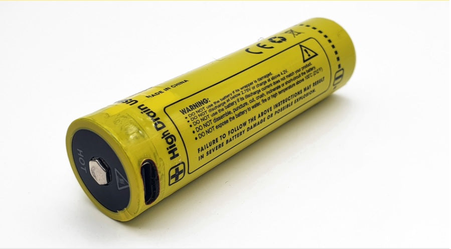 Nitecore 21700 battery for NITECORE E4K Next Generation 21700 Compact EDC Flashlight