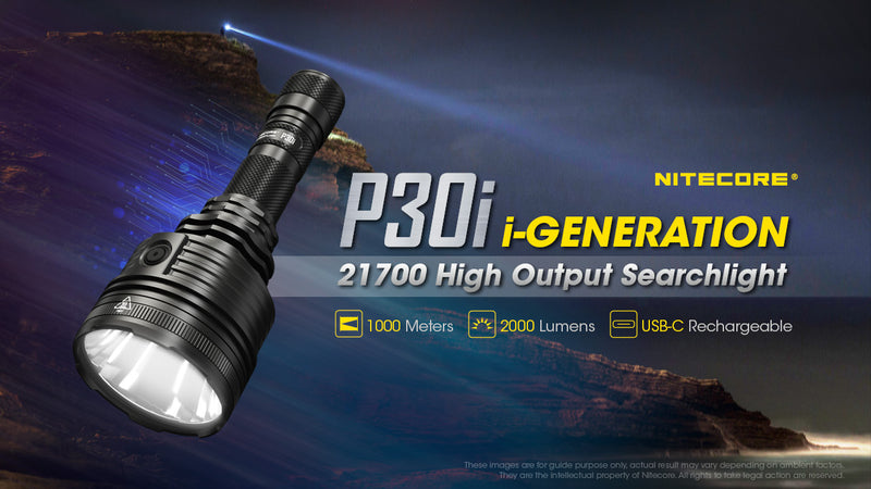 Nitecore P30i i Generation 21700 High Output Searchlight