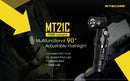 Nitecore MT21C 1000 lumens Multifunctional 90 degrees Adjustable LED Flashlight.