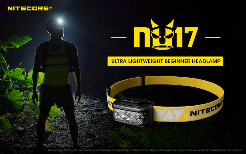 Nitecore NU17 Ultra Lightweight Beginner Headlamp