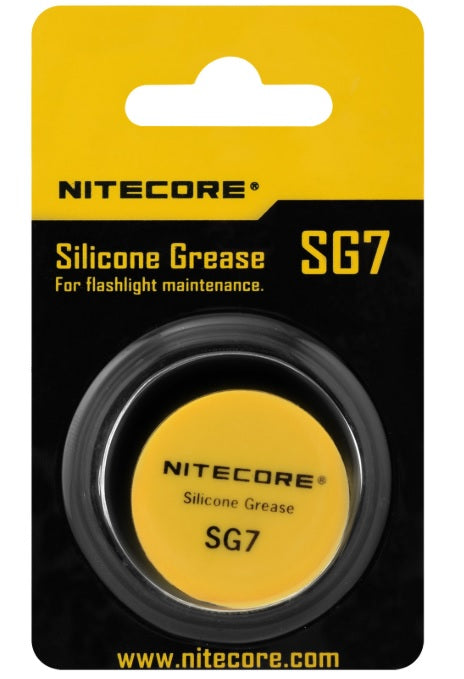 Packaging of Nitecore SG7 Silicone Grease