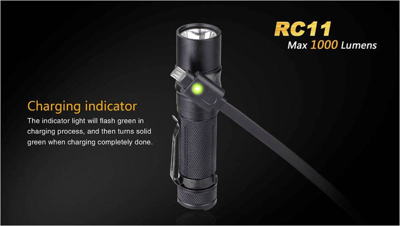 Fenix RC11 Magnetic Charging Flashlight 1000 Lumens