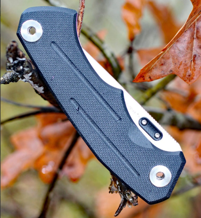 Real Steel RS7442 Real Steel Crusader Frame lock  foldingin black